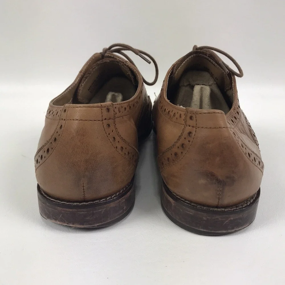 Florsheim‎ Montinaro Wingtip Oxford Leather Shoes 11737 Mens US Size 11 D